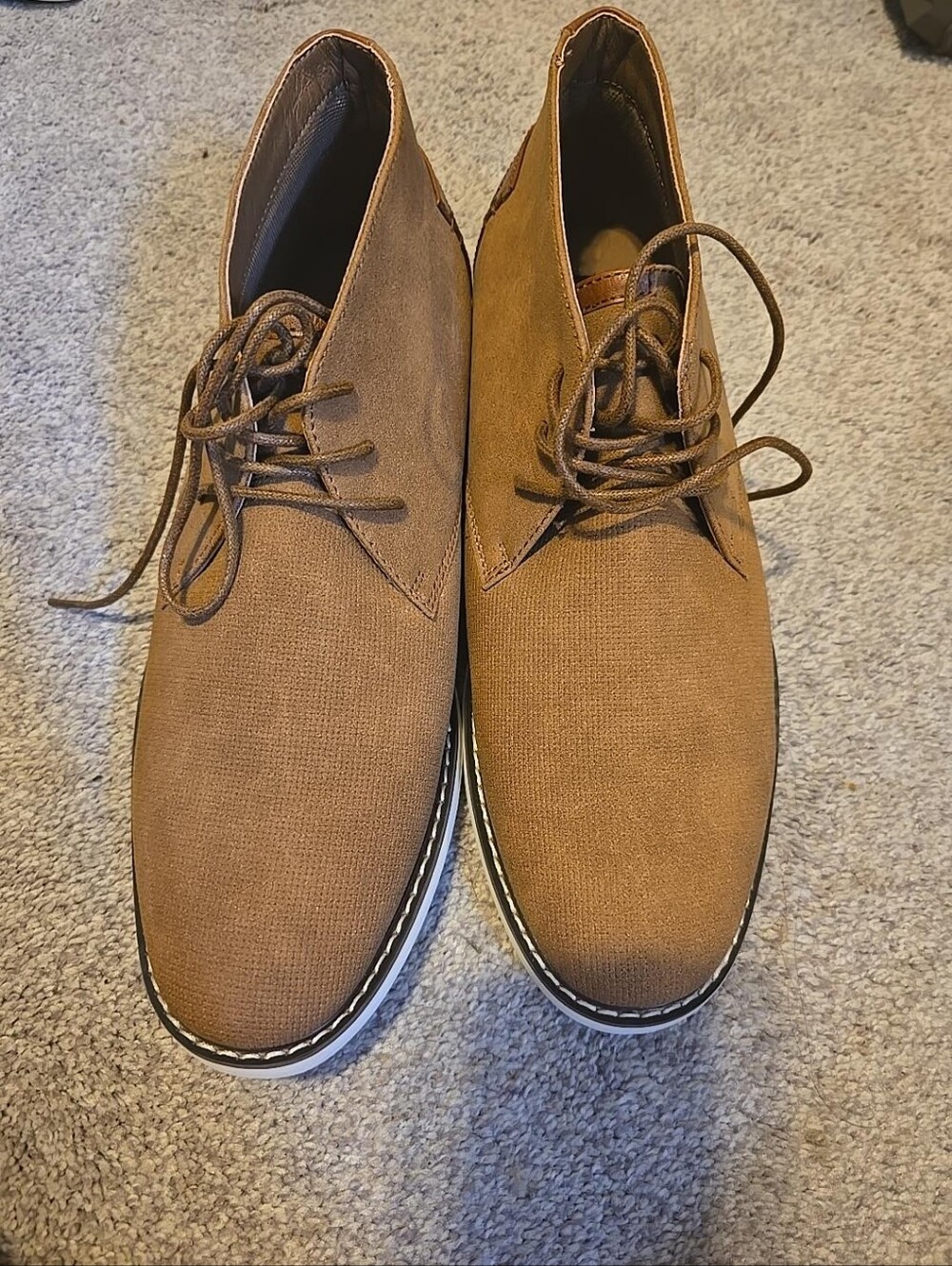 Madden Men’s Brown Chukka Shoes Size 10 New